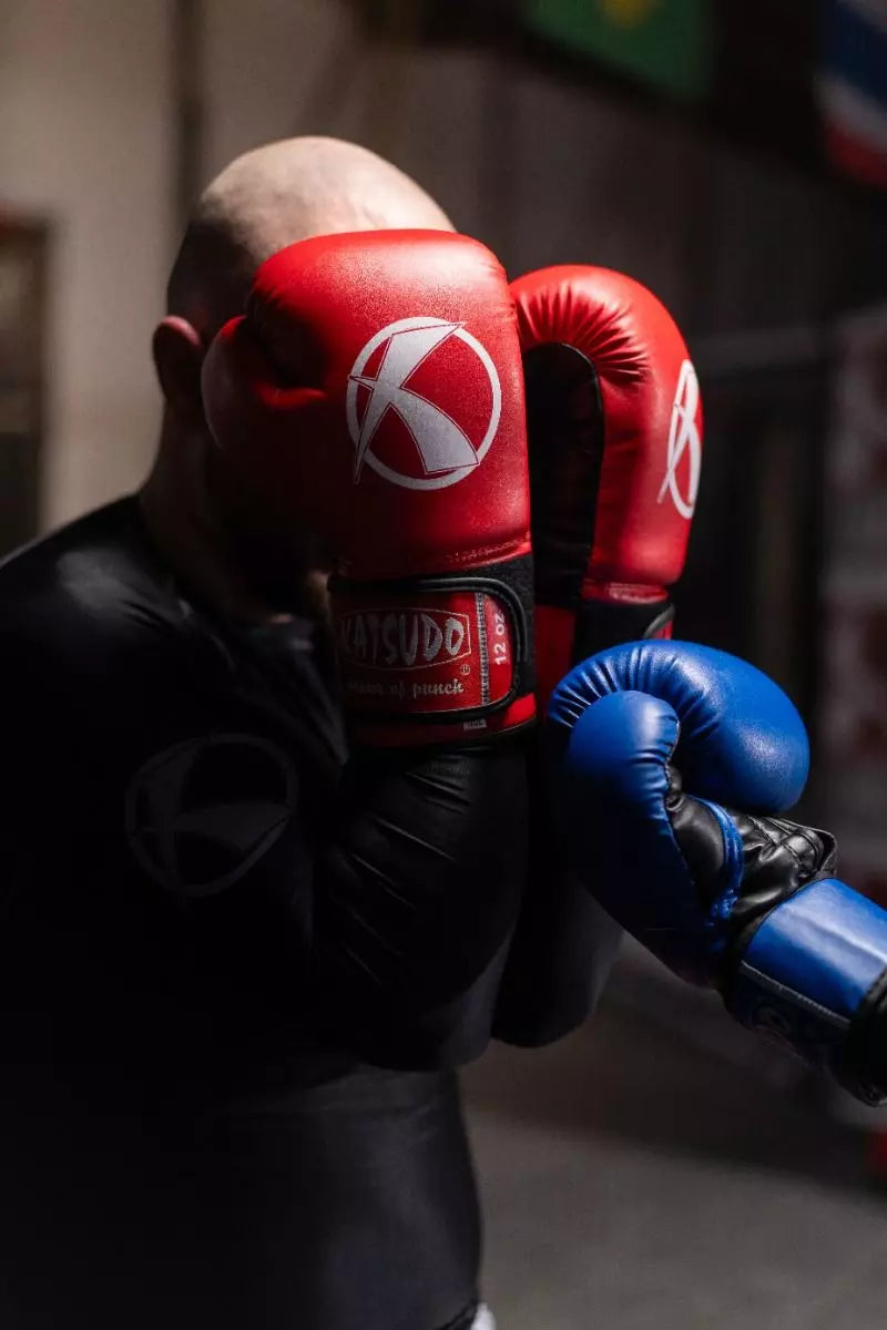 Katsudo mănuși de box Punch II, roșii