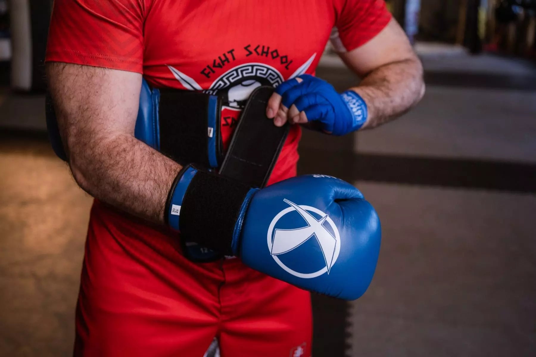 Katsudo mănuși de box Punch II, albastre