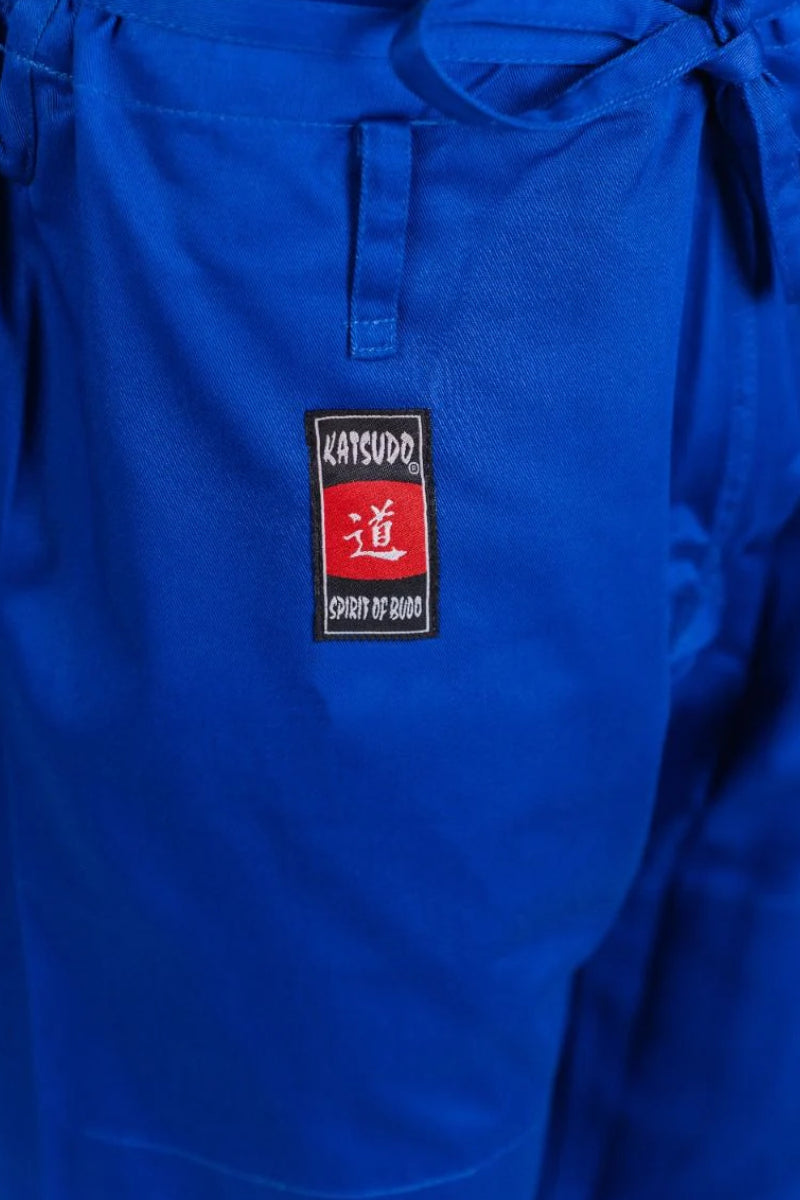 Katsudo kimono de judo Tokyo IJF 750g, albastru
