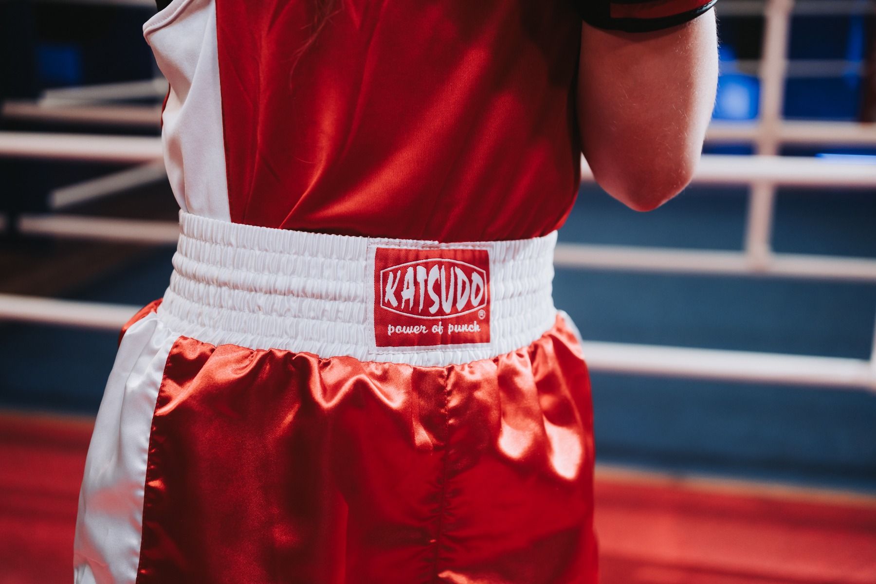 Katsudo set de box Strikta, roșu