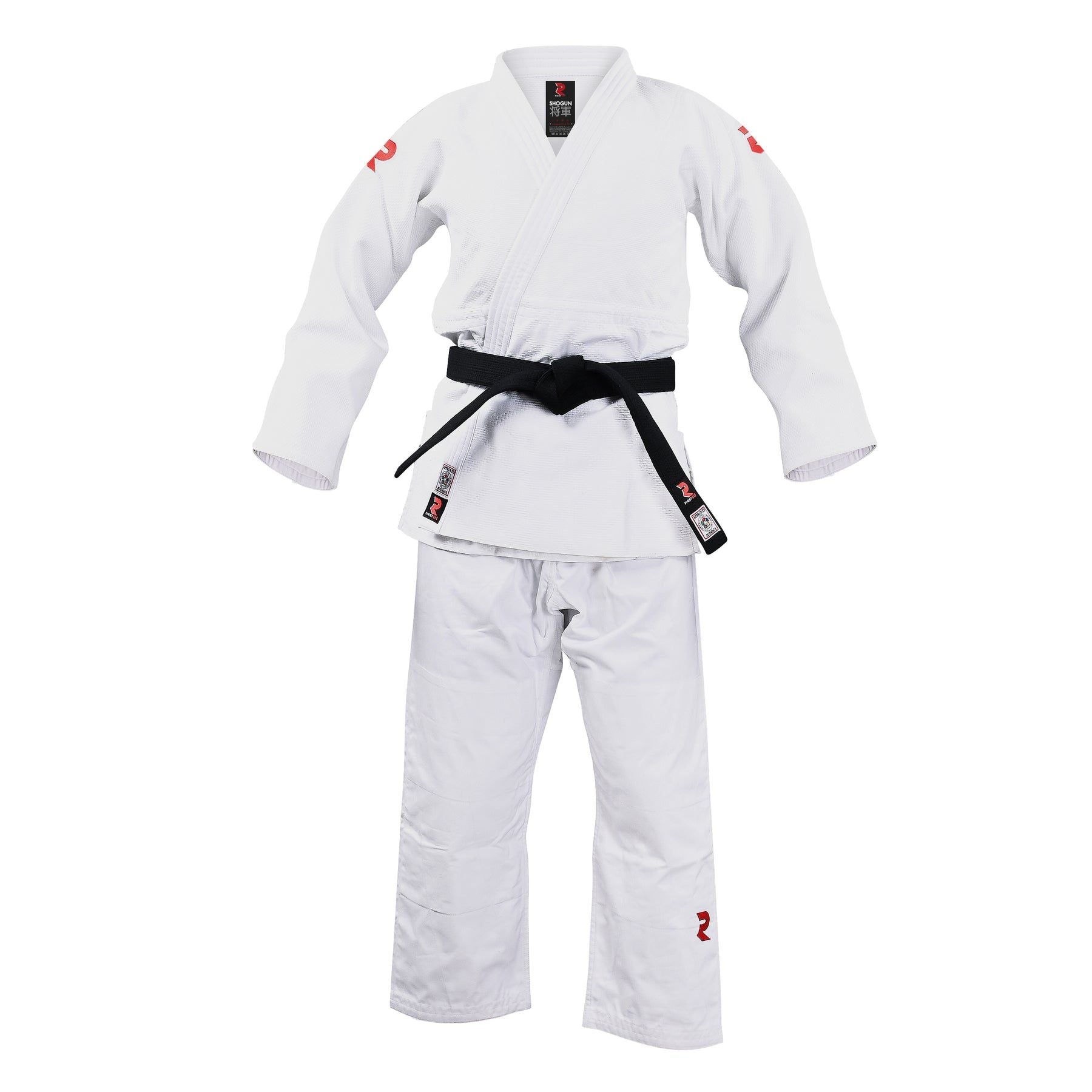 Fight Art kimono JU Shogun IJF Slim fit 730g, alb