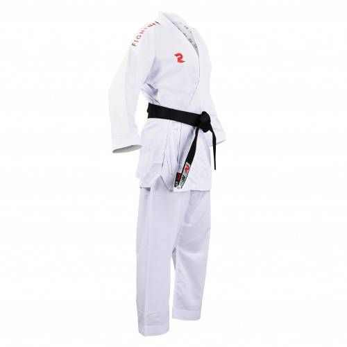 Fight Art kimono KA Sempai WKF 120g, însemne roșii