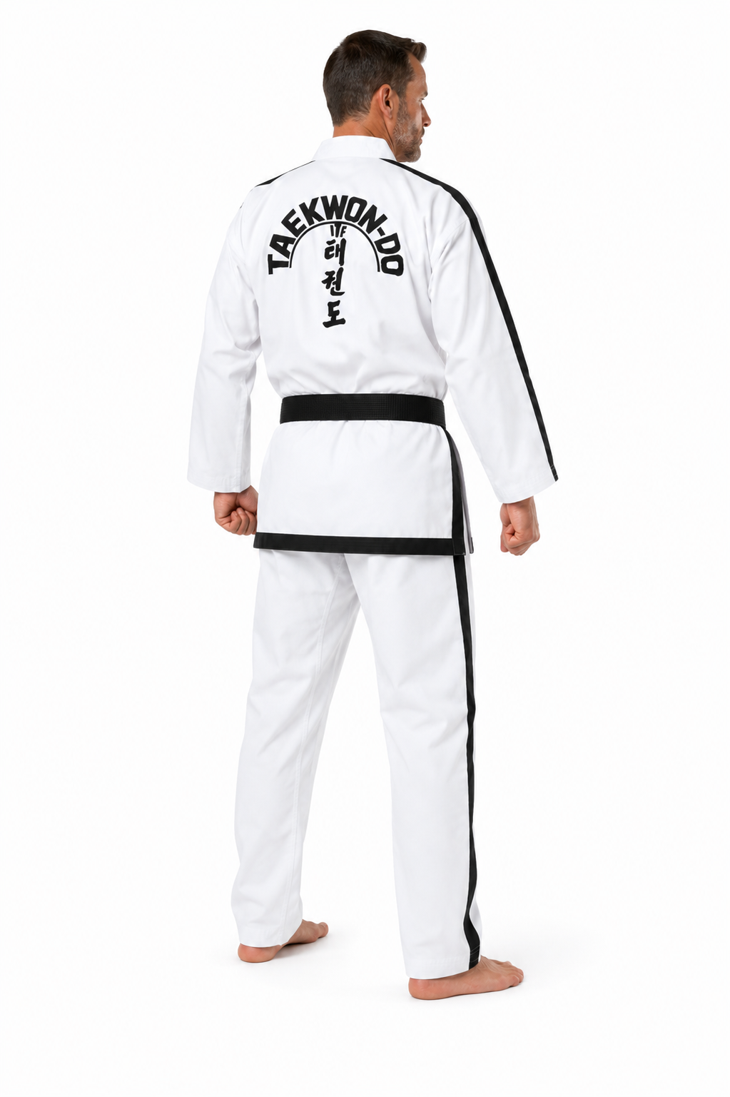 Katsudo kimono de taekwondo Top PRO ITF, alb