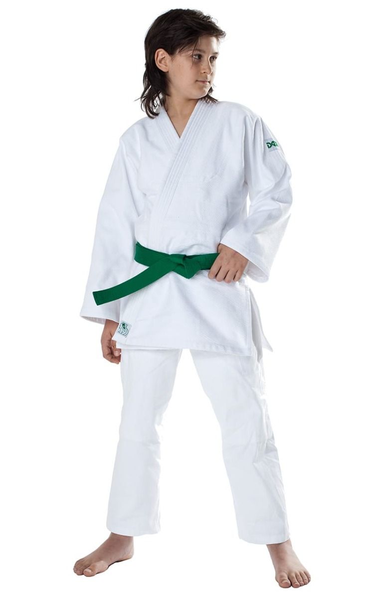 Dax kimono JU pentru copii Kids 450g, alb