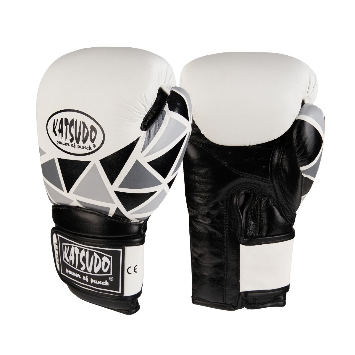 Katsudo mănuși de box Kink, albe