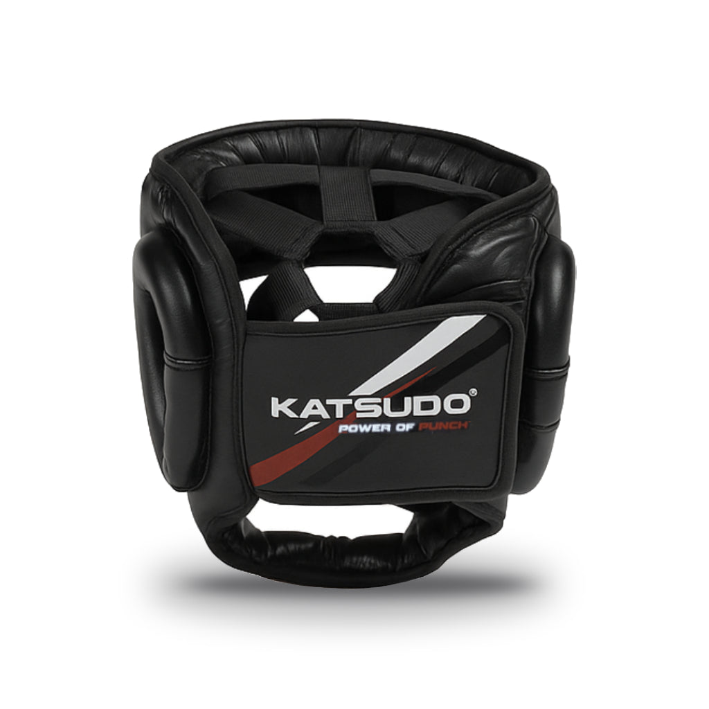 Katsudo protecție pentru cap din piele FULL FACE