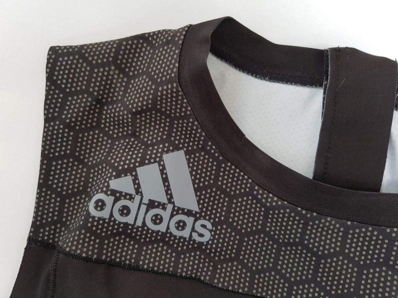 Adidas singlet de haltere pentru bărbați Leistung, negru