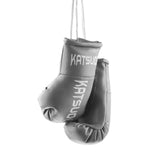 Katsudo miniatură de mănuși de box Miniglo 2.0, argintie