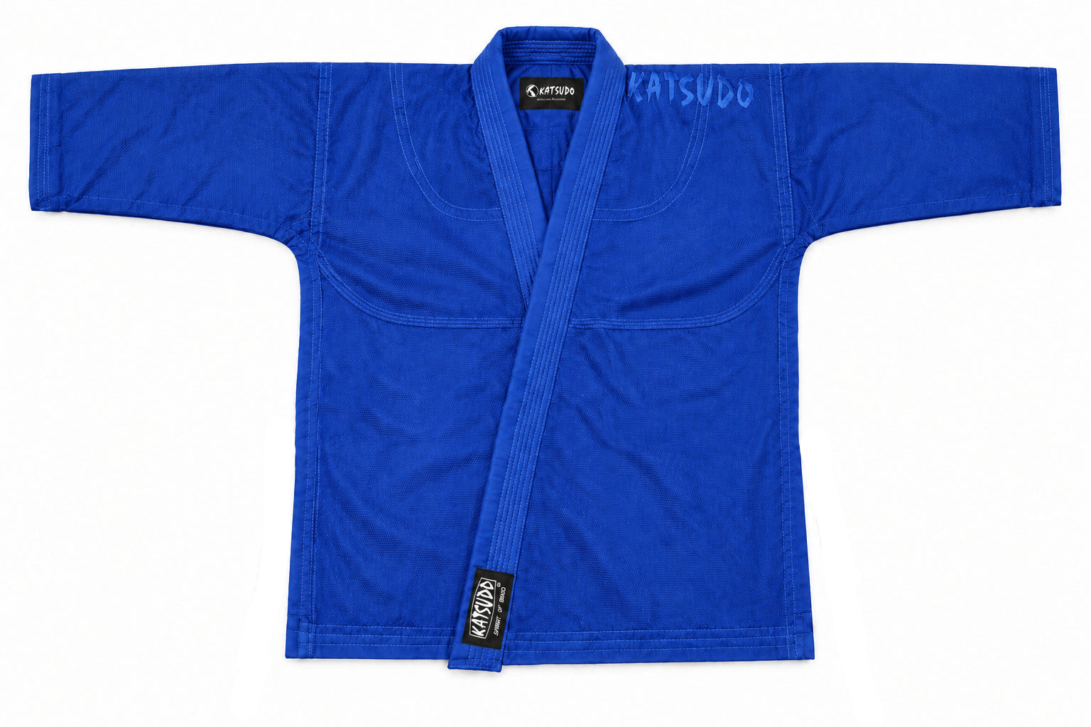 Katsudo kimono Jiu Jitsu pentru damă Yori 450g, albastru