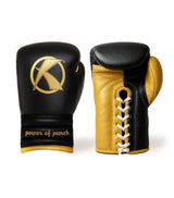 Katsudo mănuși de box Prime, negru-auriu