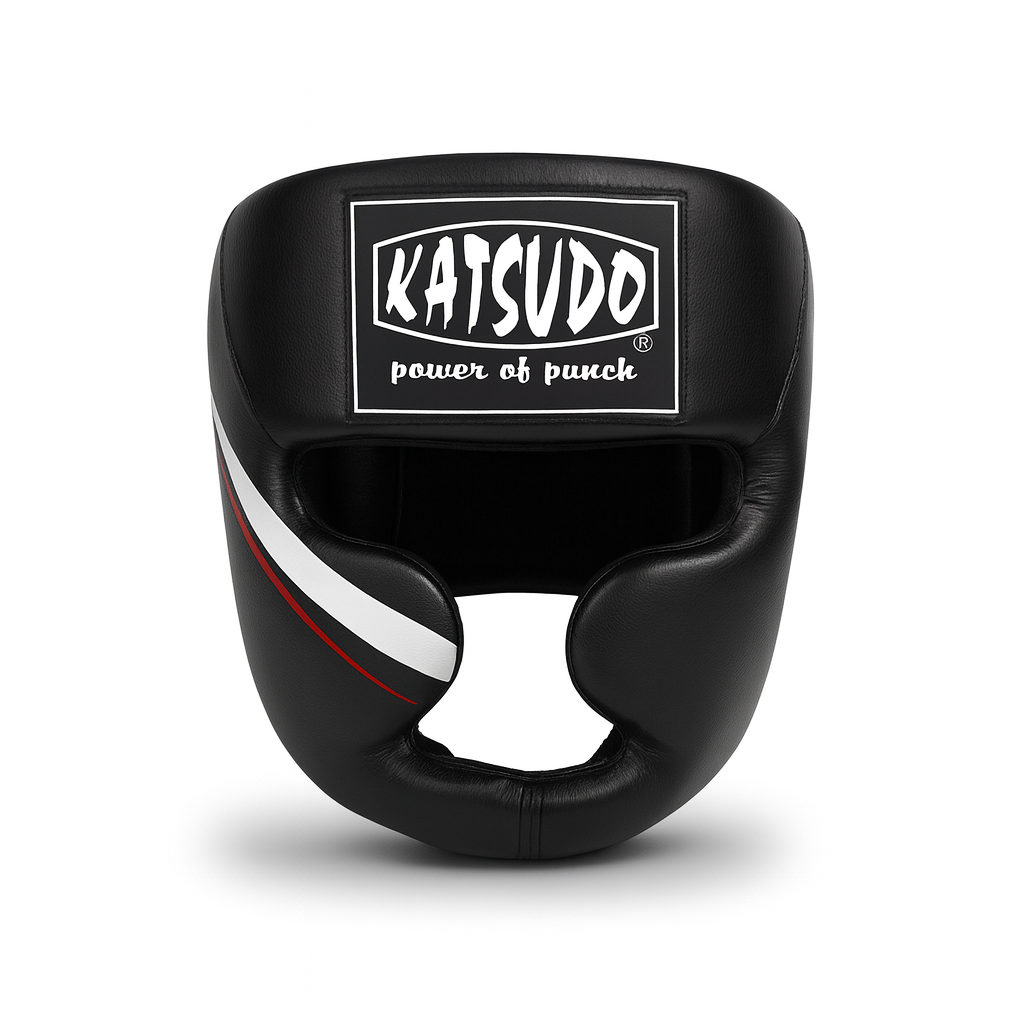 Katsudo protecție pentru cap din piele FULL FACE