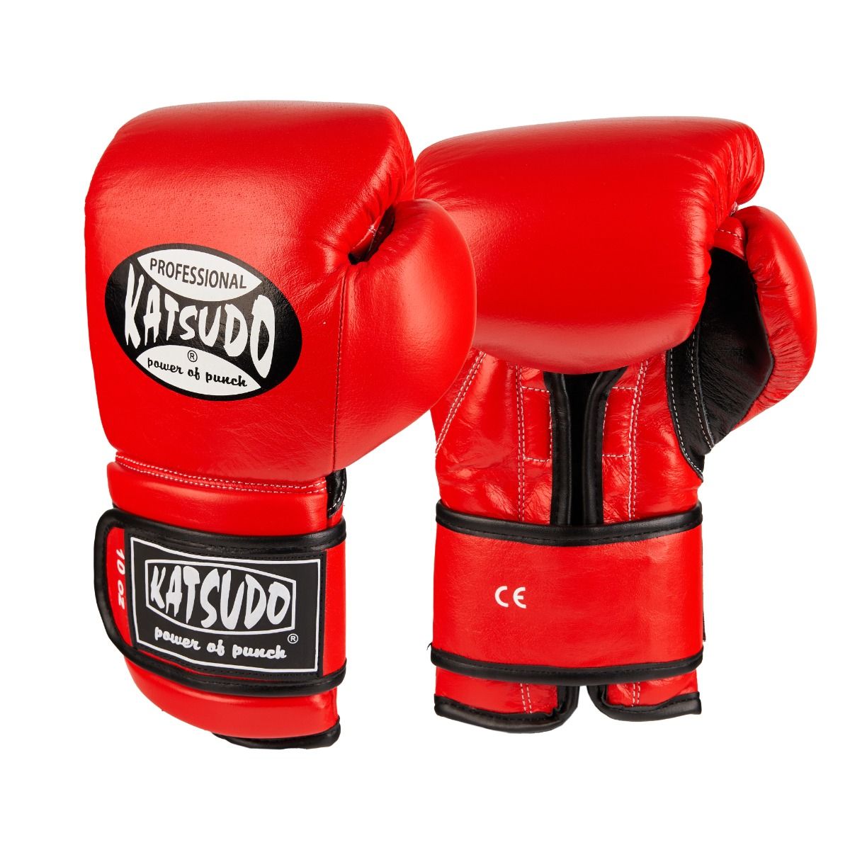 Katsudo mănuși de box Profesional, roșii