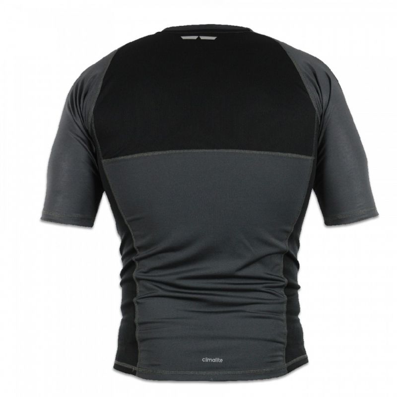 Adidas tricou rashguard scurt Grappling, negru