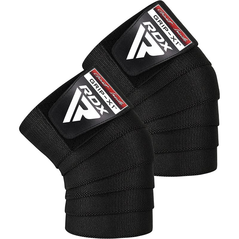 RDX bandaje pentru genunchi K1, negre