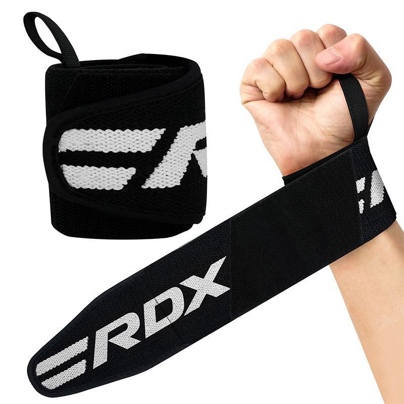 RDX bandaje profesionale pentru încheietură pentru sală, negre