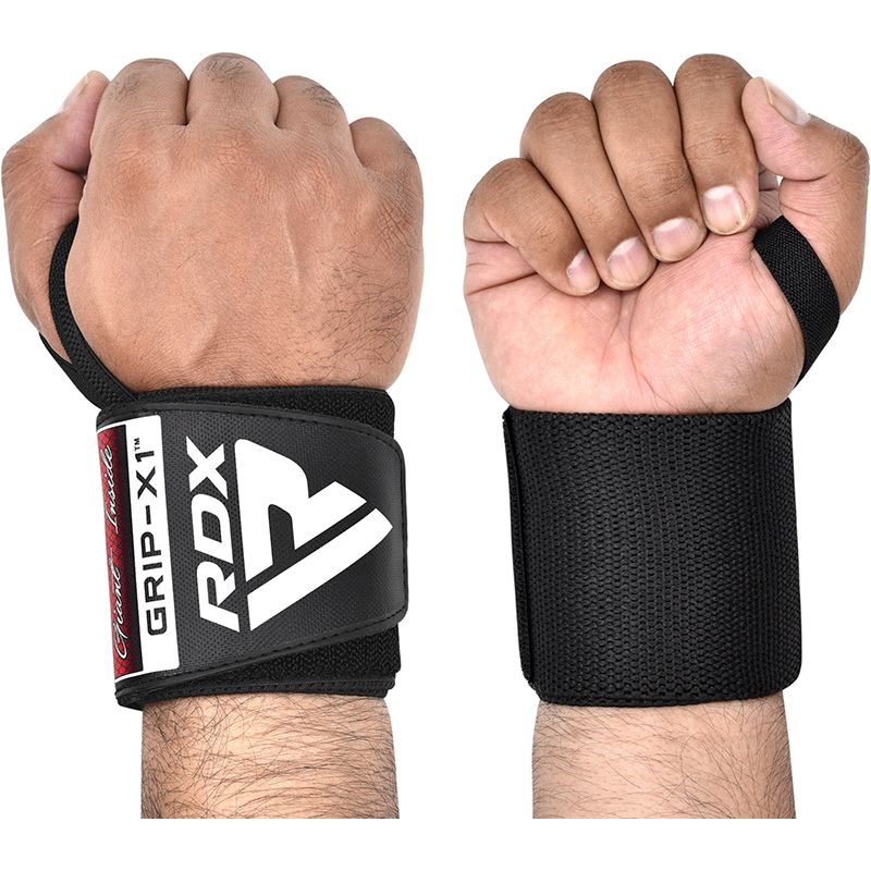 RDX bandaje pentru încheietură pentru sală W3, negre