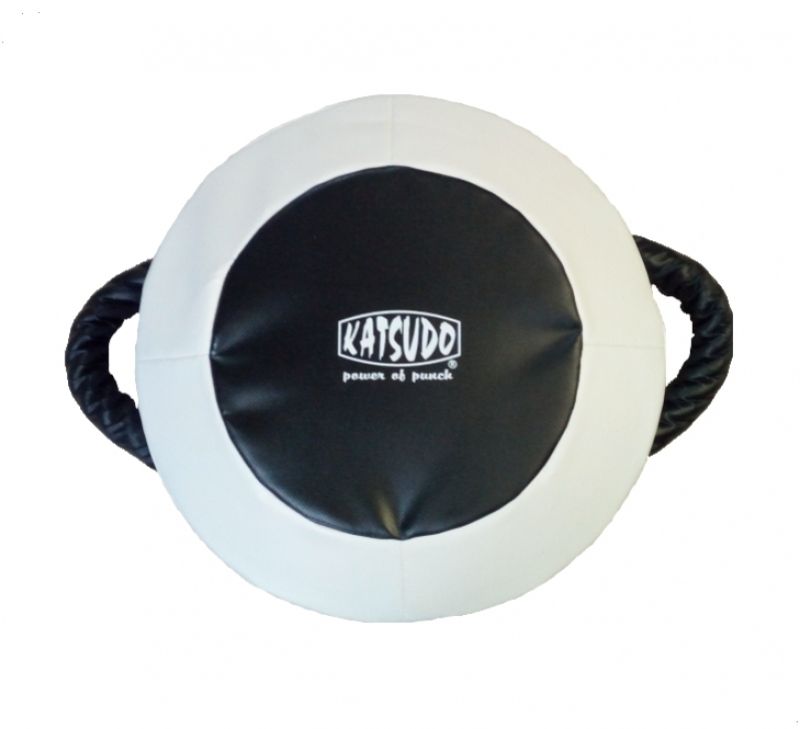 Katsudo makiwara de box Round 1, alb-negru