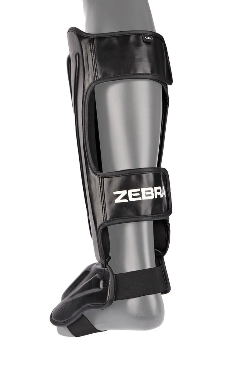 Zebra protecții pentru tibie și labe Pro, negre