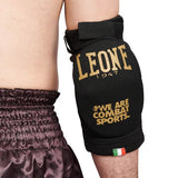 Leone protecții pentru coate, negre