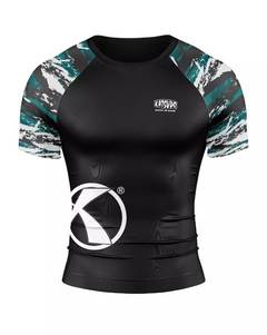 Katsudo tricou funcțional cu mânecă scurtă Virago, camo