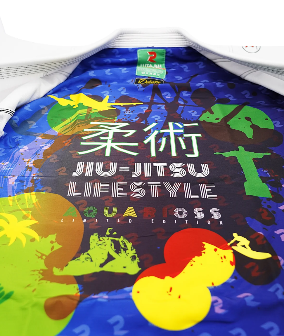 Fight Art kimono BJJ Luta 450g, alb