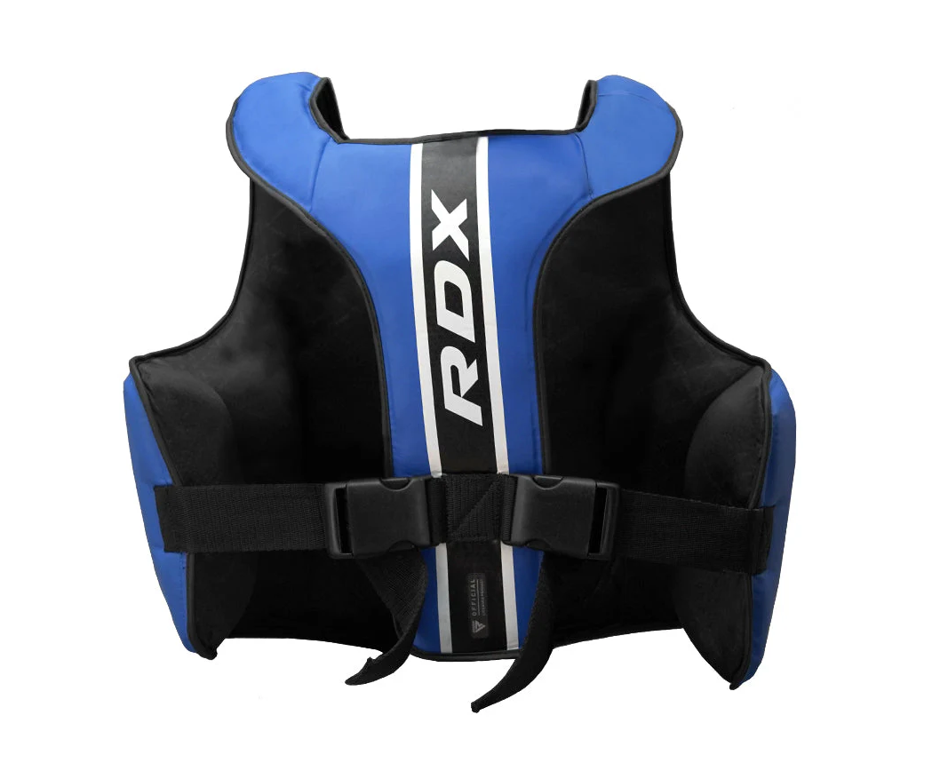 RDX protecție pentru piept Aura Plus T17, albastru-negru