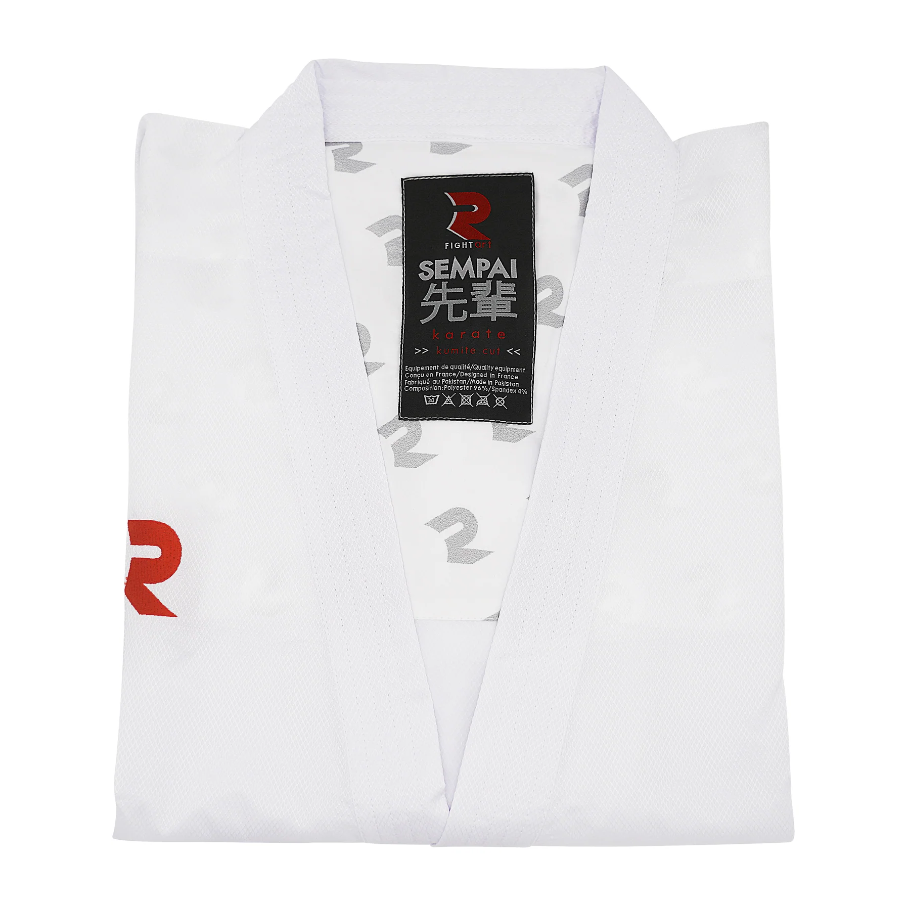 Fight Art kimono KA Sempai WKF 120g, alb