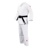 Fight Art kimono JU Shogun IJF Slim fit 730g, alb