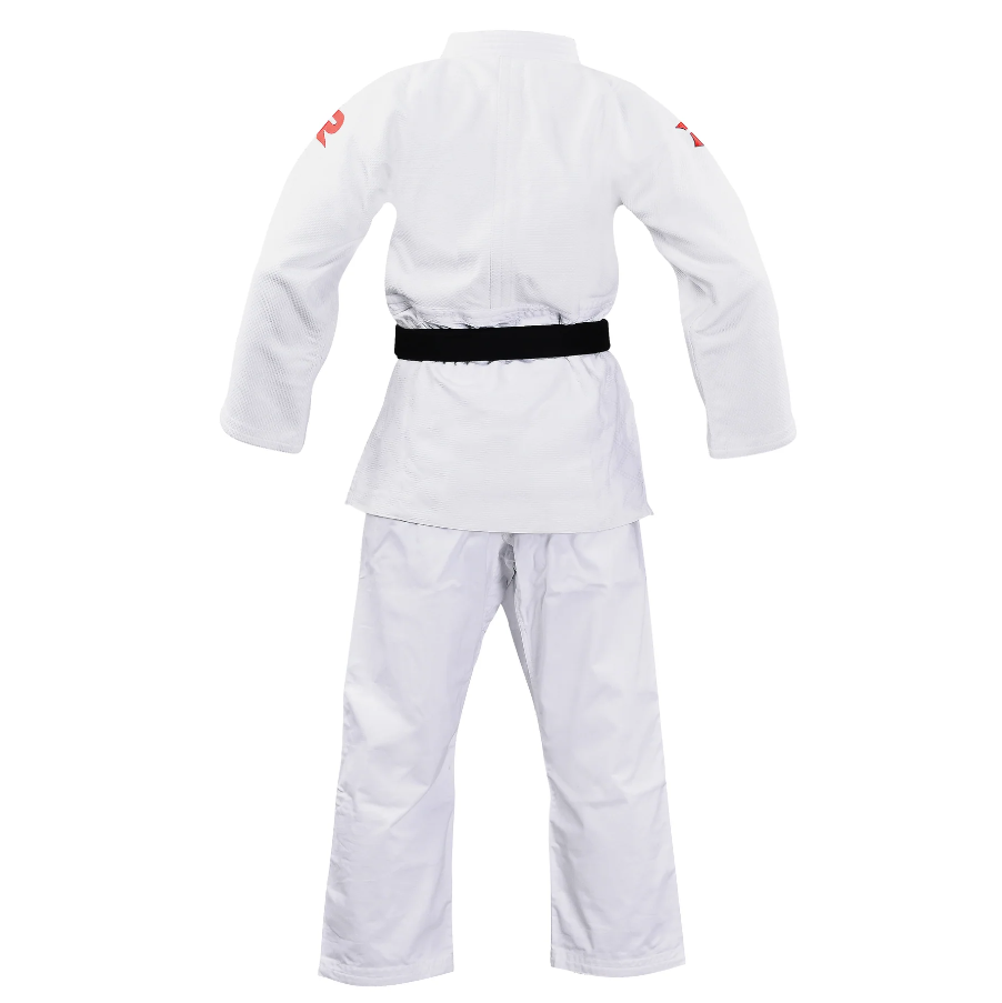 Fight Art kimono JU Shogun IJF Slim fit 730g, alb