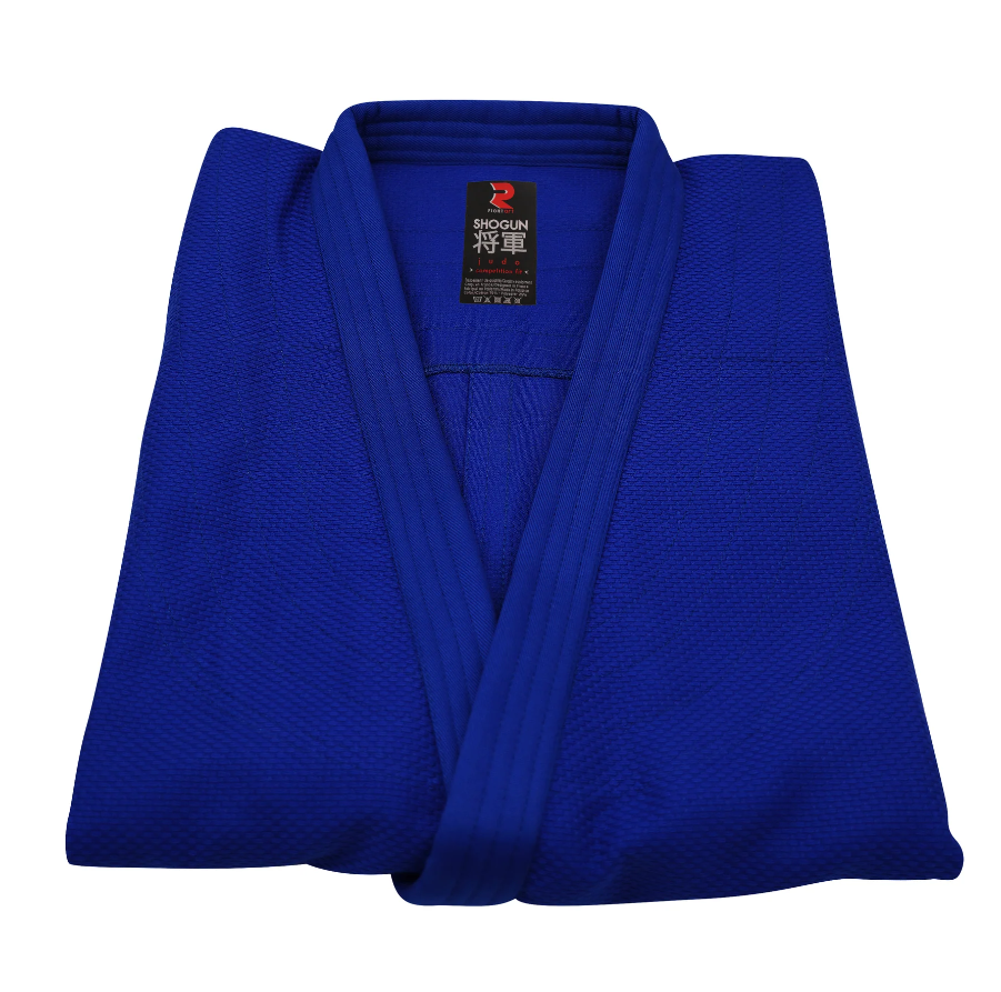 Fight Art kimono JU Shogun IJF Slim fit 730g, albastru