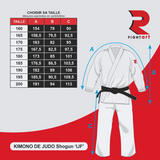 Fight Art kimono JU Shogun IJF Slim fit 730g, albastru