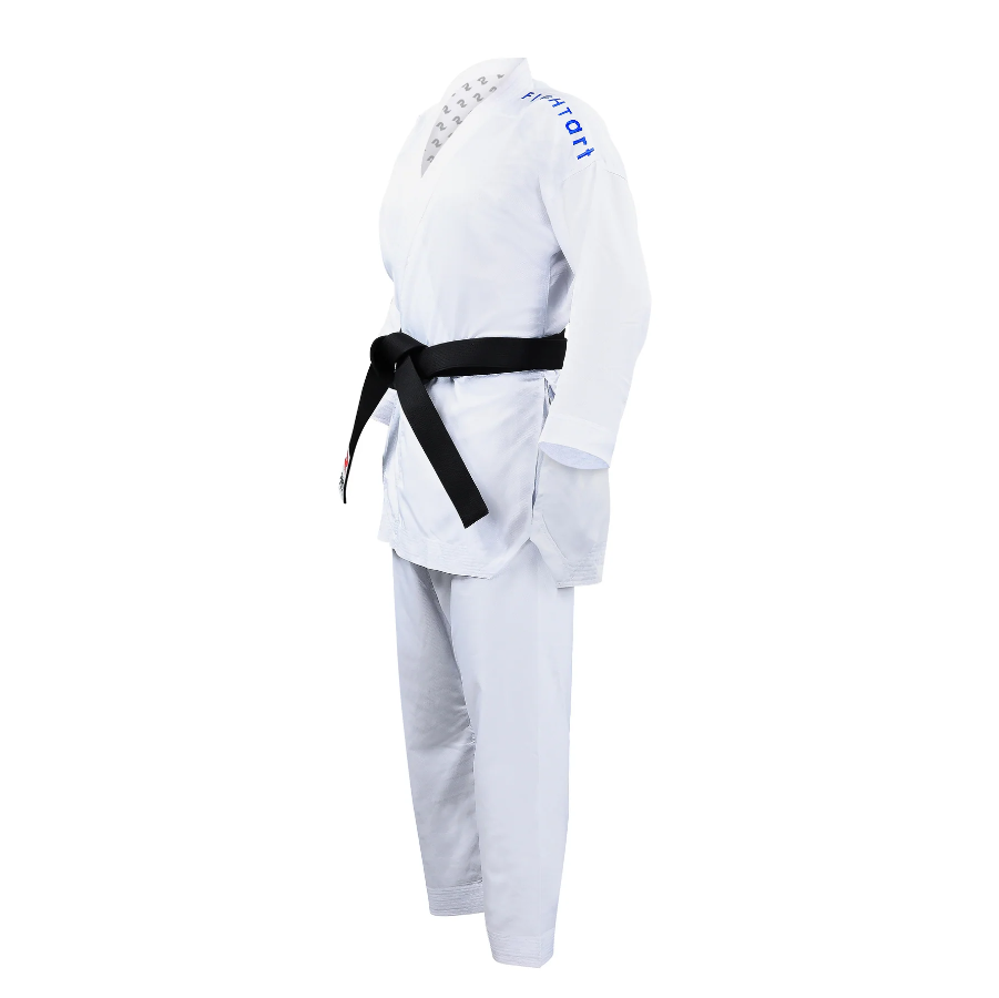 Fight Art kimono KA Sempai WKF 120g, însemne albastre