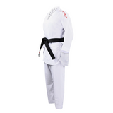 Fight Art kimono KA Sempai WKF 120g, însemne roșii