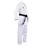 Fight Art kimono KA Sempai WKF 120g, însemne roșii