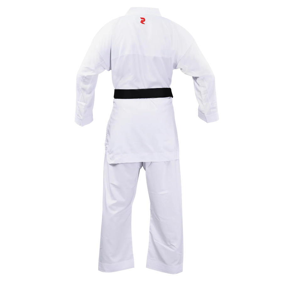 Fight Art kimono KA Sempai WKF 120g, însemne roșii