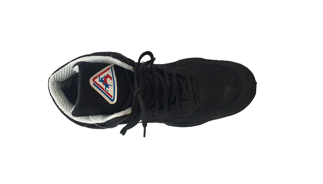 La sport pantofi de lupte, negri