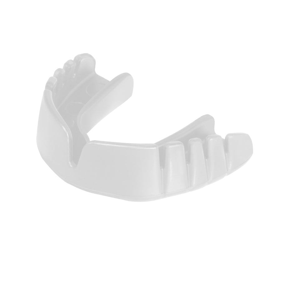 Opro protecție dentară Junior Snap Fit, albă