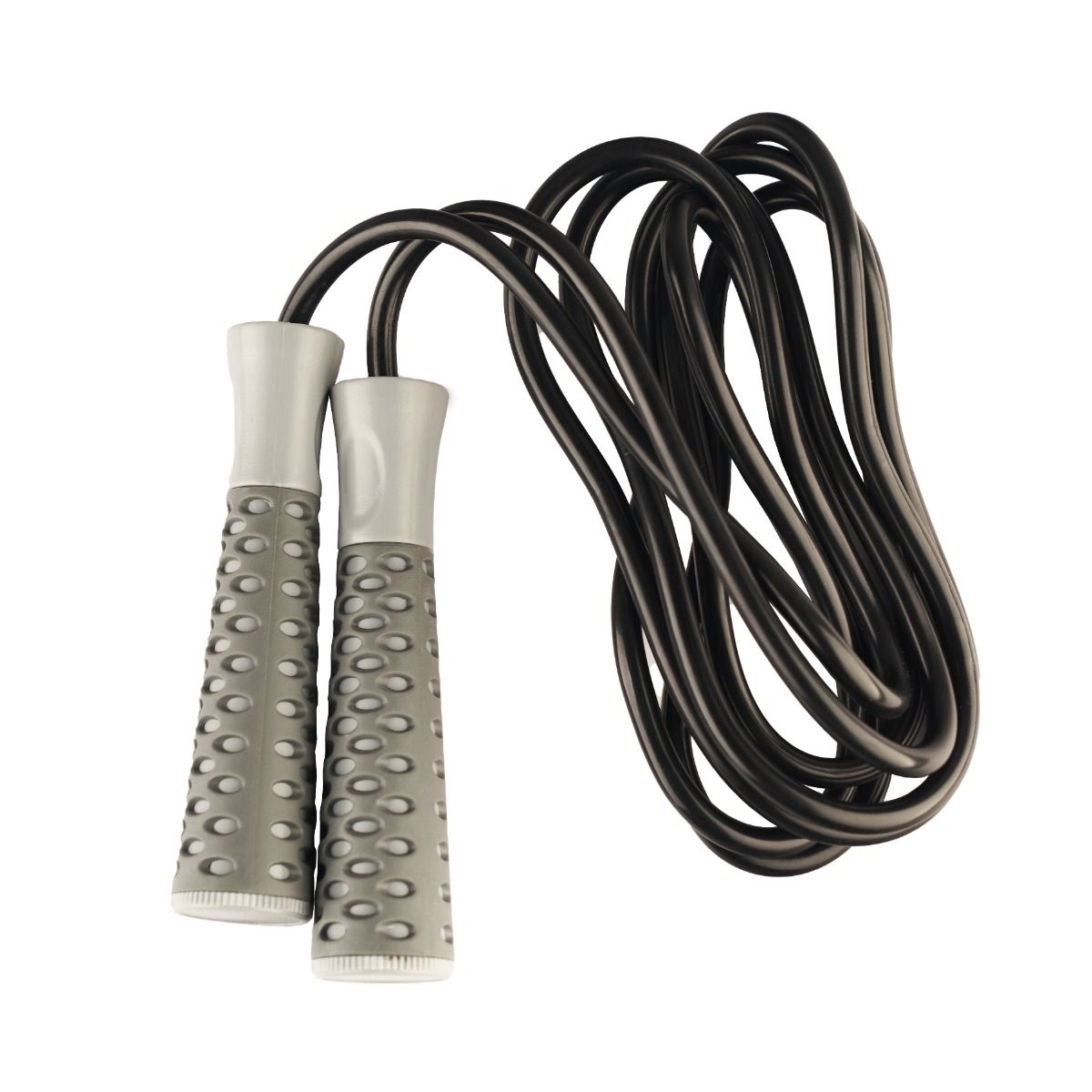 Katsudo coardă de sărit PVC Vyloop, neagră