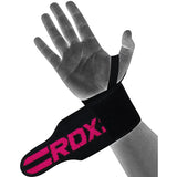 RDX bandaje profesionale pentru încheietură pentru sală, roz