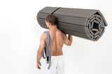 Zebra saltea de fitness Home Roll Out, neagră