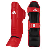 Adidas protecție pentru tibie și labă Wako, roșie