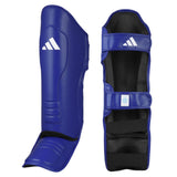 Adidas protecție pentru tibie și labă Wako, albastră