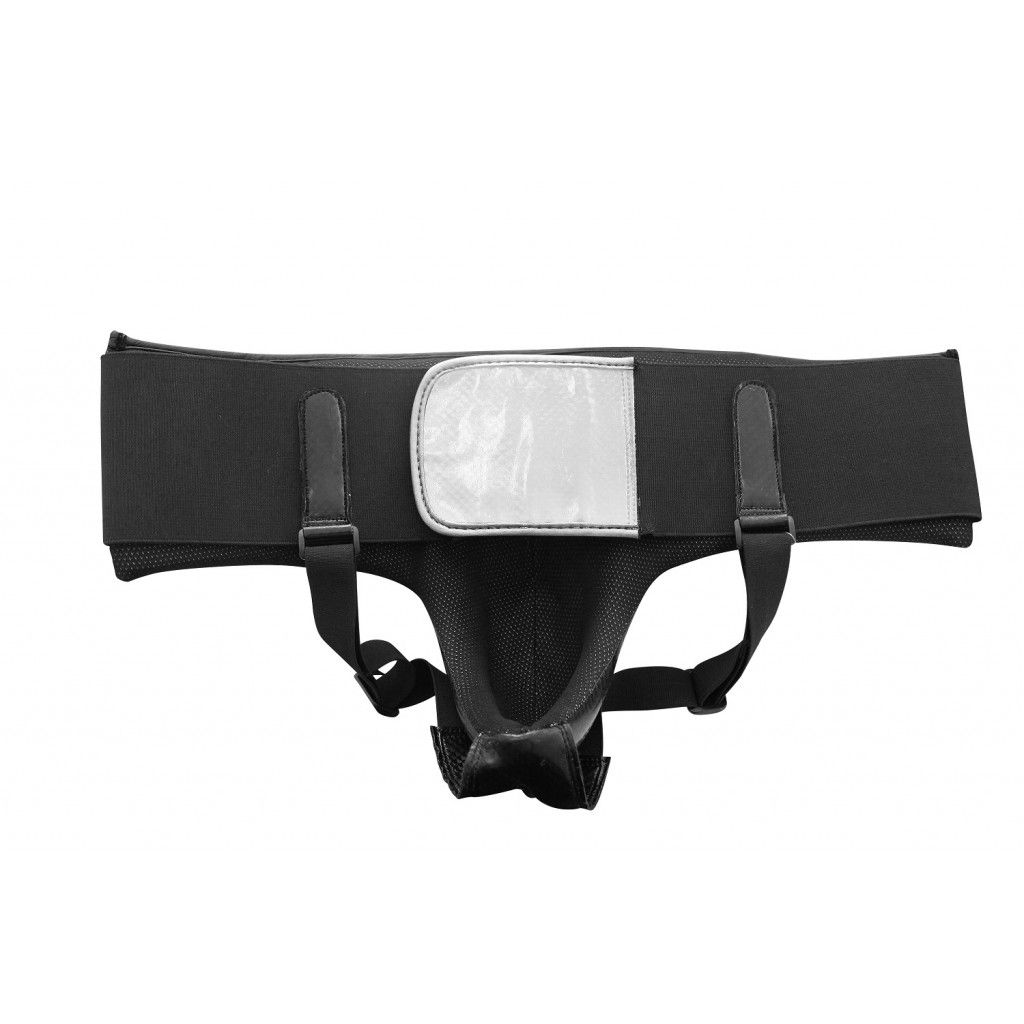 Adidas suspensor Hybrid Pro, alb-negru