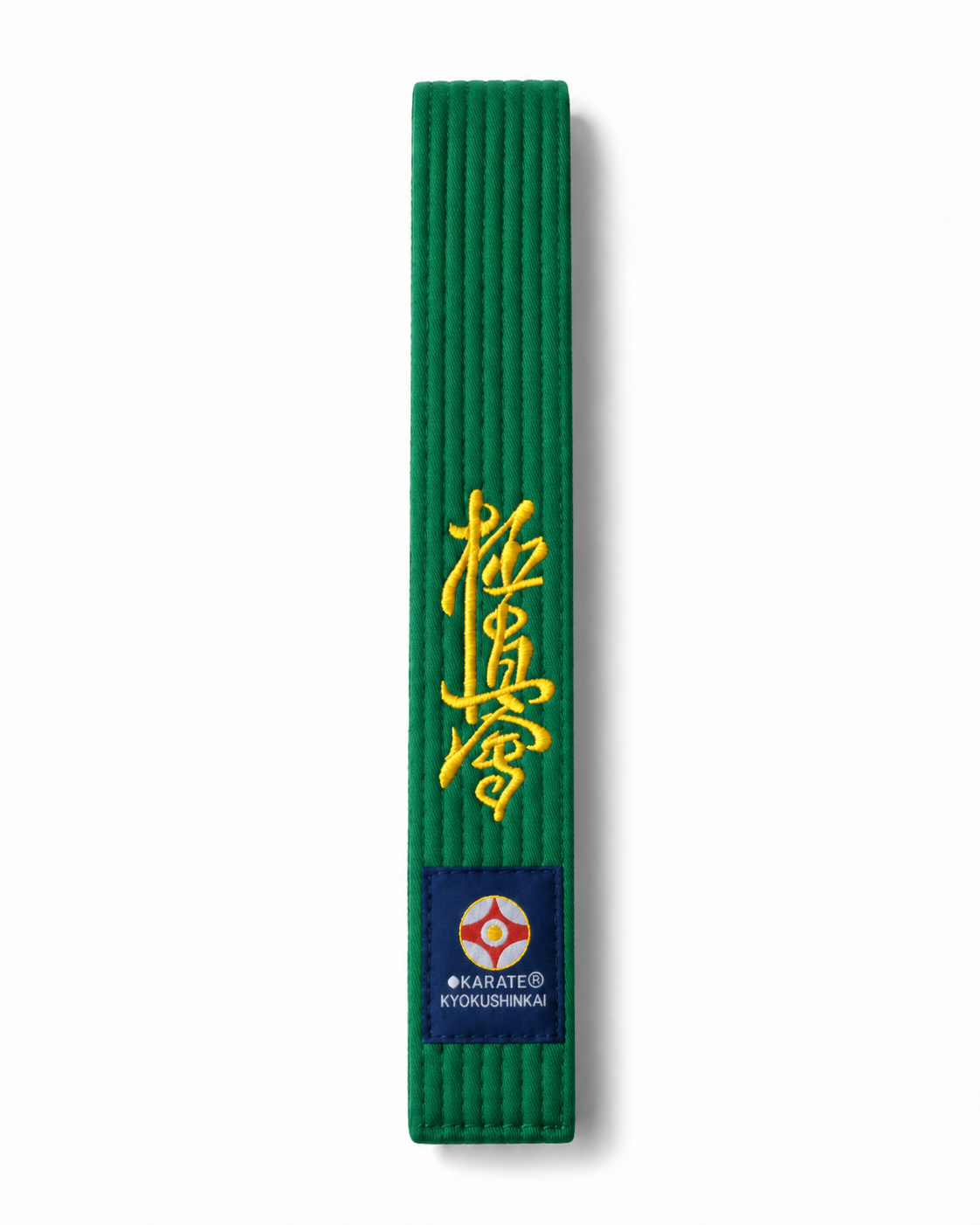 Katsudo centură de karate Kyokushin, verde