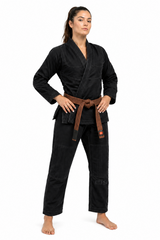 Katsudo kimono Jiu Jitsu pentru damă Yori 450g, negru