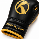 Katsudo mănuși de box Prime, negru-auriu