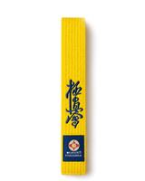 Katsudo centură de karate Kyokushin, galbenă
